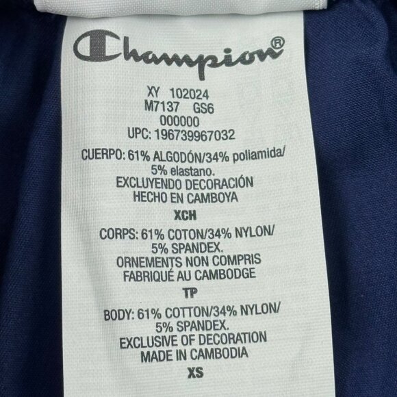 Champion Women's Pull-on Stretch Navy Cargo Joggers XS Elastic Waist & Cuffs NWT - Picture 6 of 11